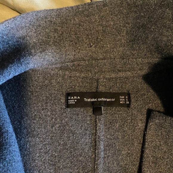 Zara wool blend jacket - Picture 3 of 3